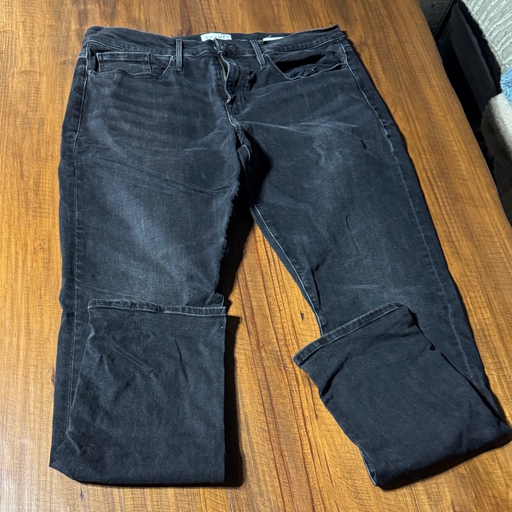 Frame Denim Charcoal Jeans